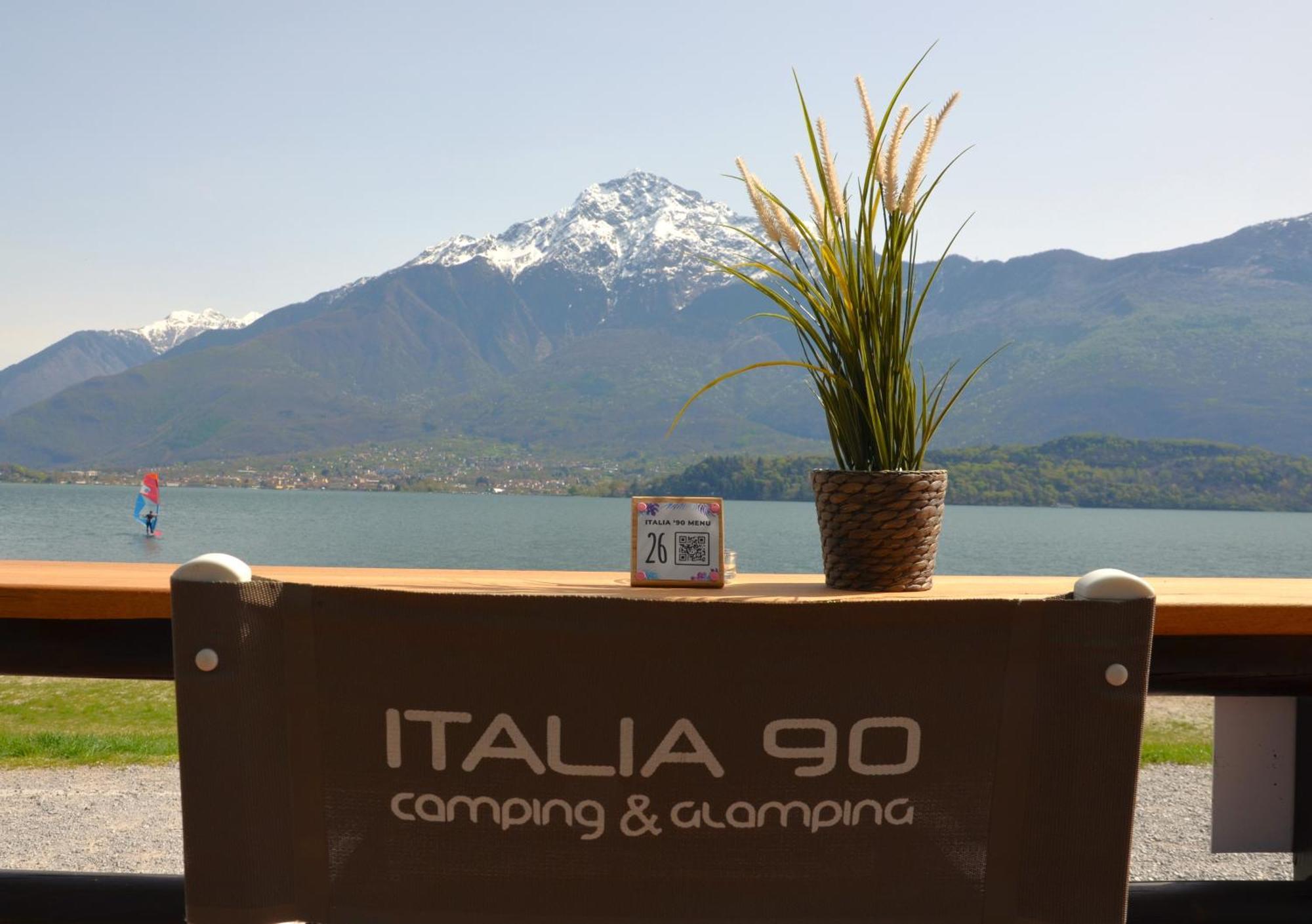 Camping Italia 90 Caravans Domaso Luaran gambar